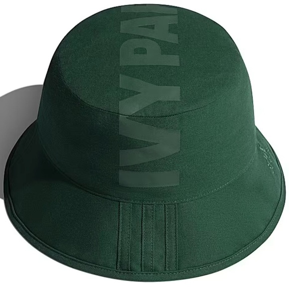 adidas x IVY PARK Bucket Hat in Dark Green / Green Tint - Picture 4 of 5